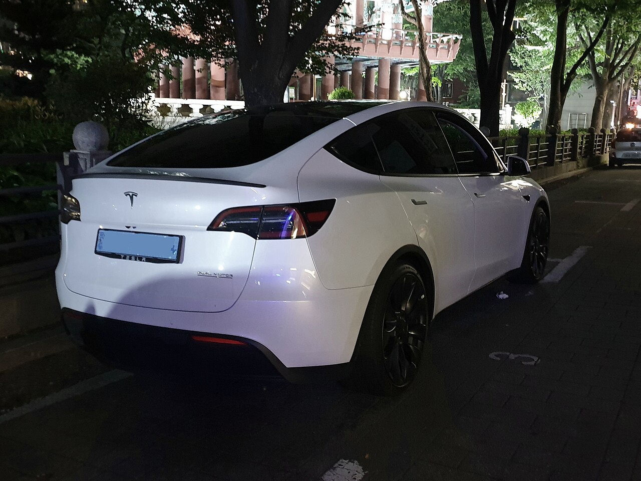 Tesla Model Y rental in Dubai